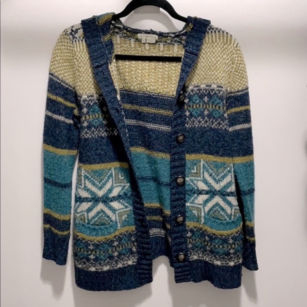 Cozy warm wool cardigan